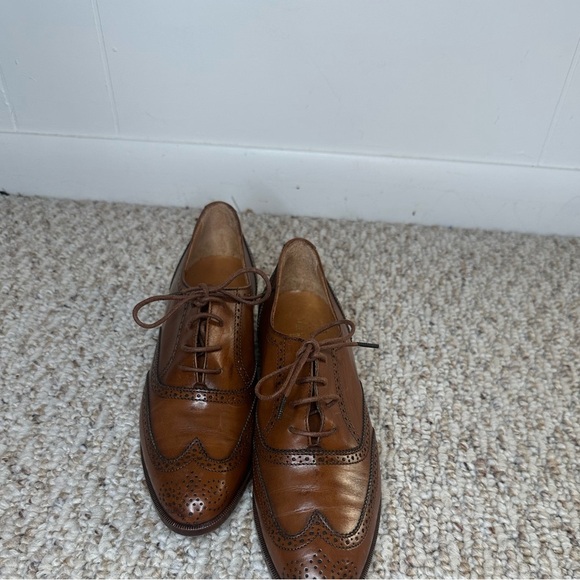 Ralph Lauren Oxford Shoes with Brogue Detailing size 7AA - Picture 3 of 7